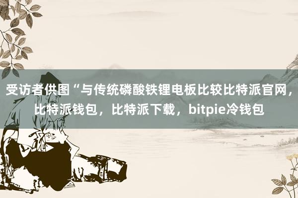 受访者供图“与传统磷酸铁锂电板比较比特派官网，比特派钱包，比特派下载，bitpie冷钱包