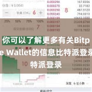 你可以了解更多有关Bitpie Wallet的信息比特派登录