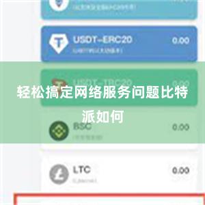 轻松搞定网络服务问题比特派如何